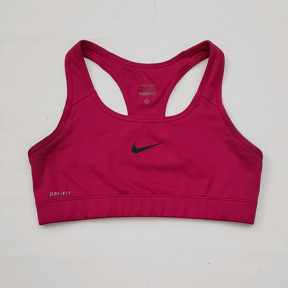 NIKE Dri-Fit Hot Pink Sports Bra